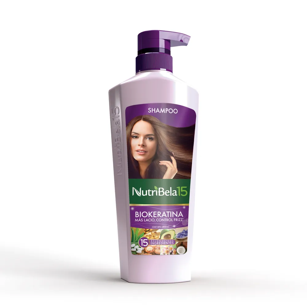 Shampoo NutriBela15 Biokeratina - 400 ml