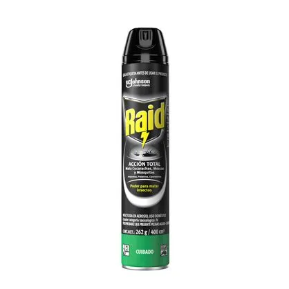 Raid Acción Acción Total - 400 ml