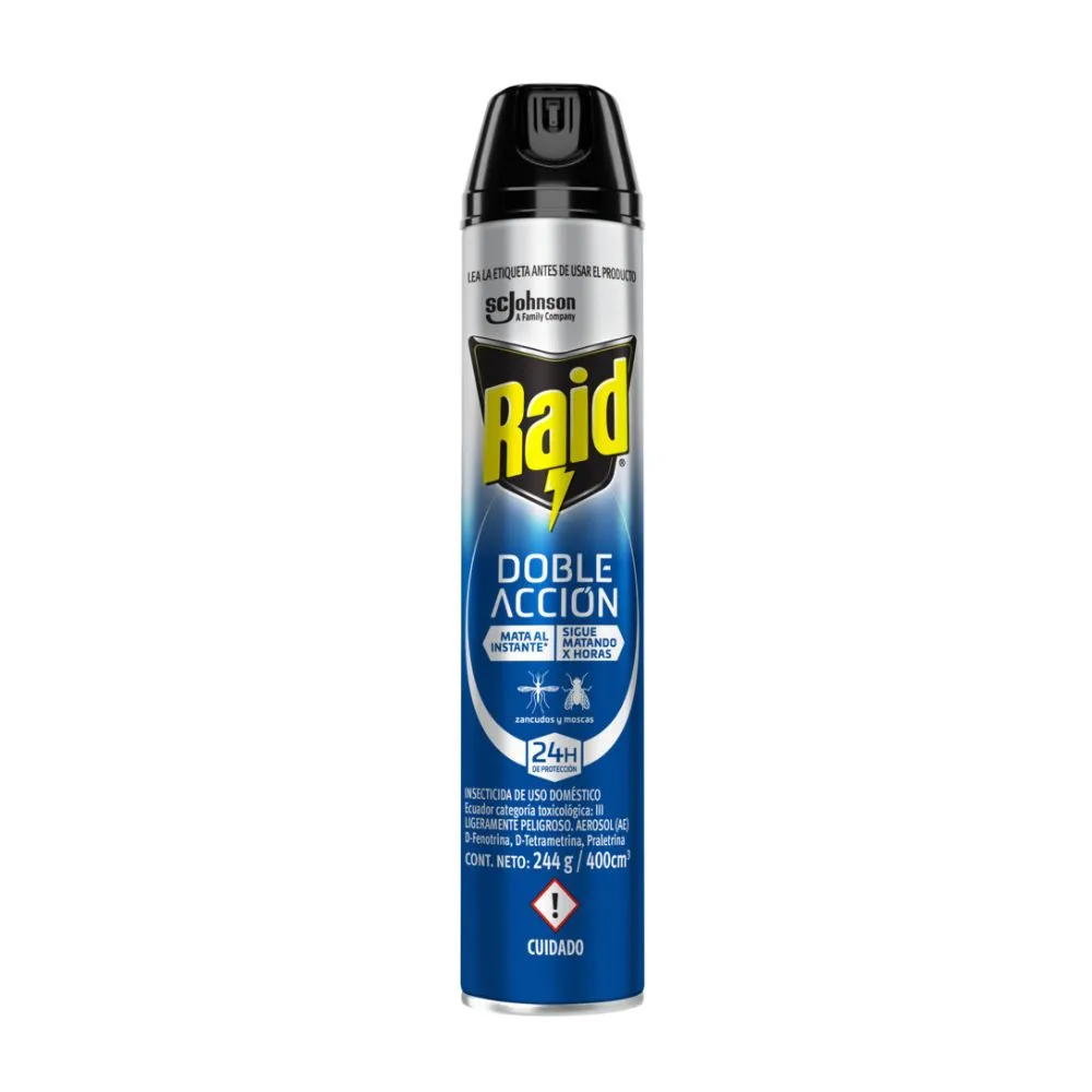 Raid Acción Doble Acción - 400 ml