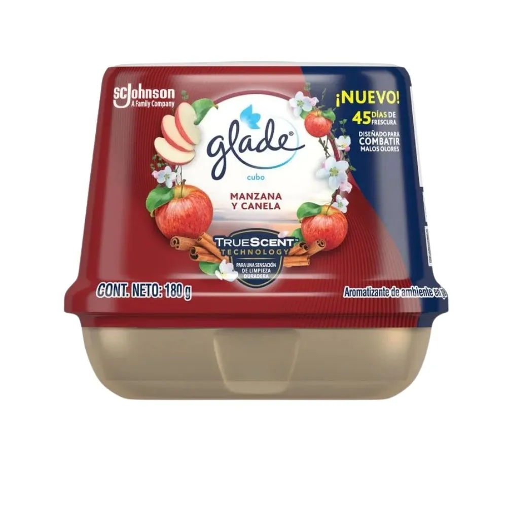 Glade Cubo Manzana Canela - 180 g