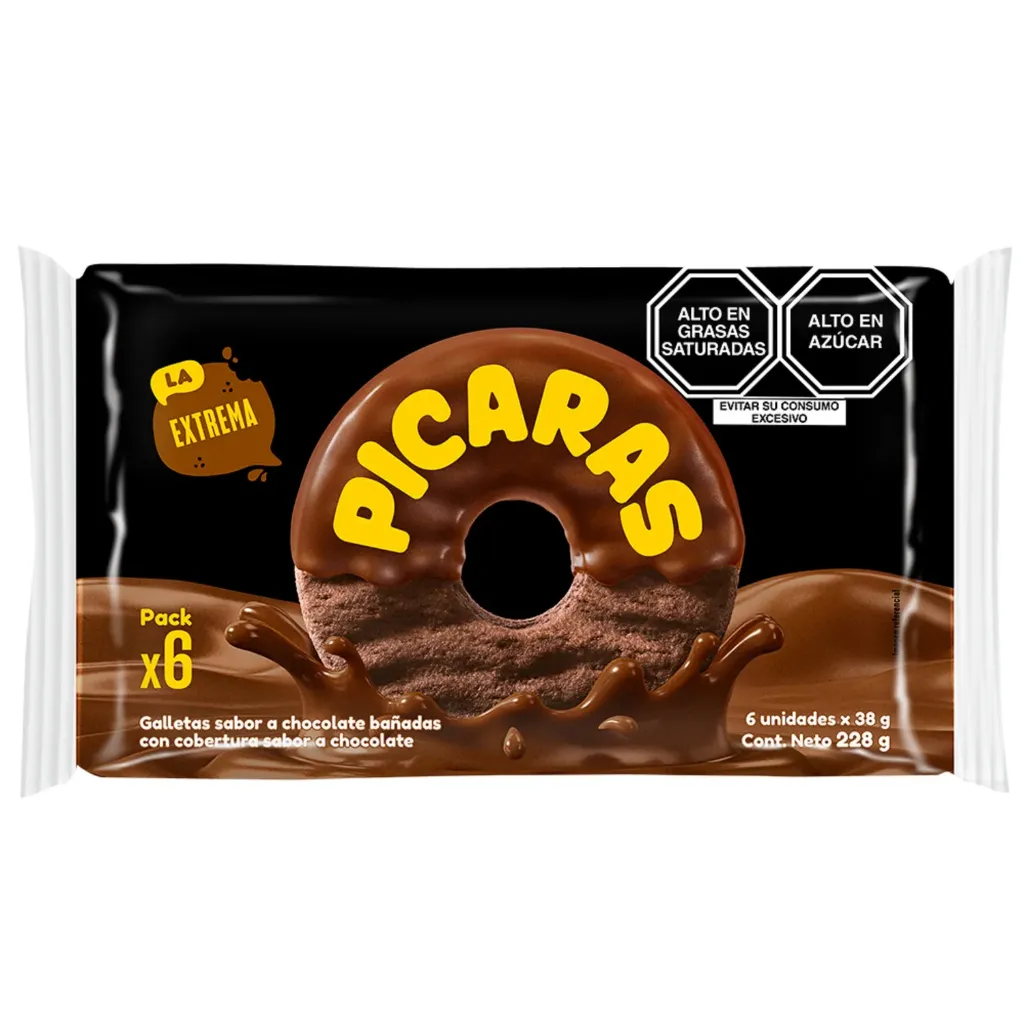 Galletas Picaras Chocolate - 38 g