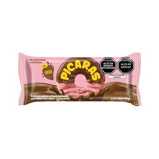 Galleta Picaras de Fresa - 38 g