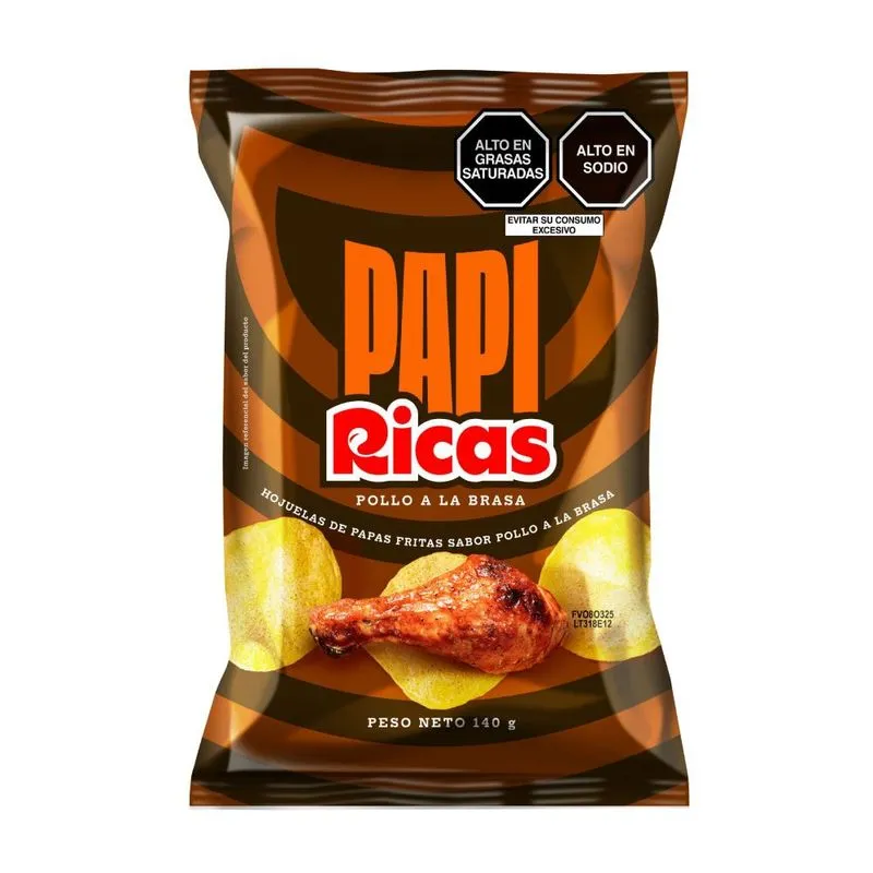 Papi Ricas Pollo a la Brasa - 28 g