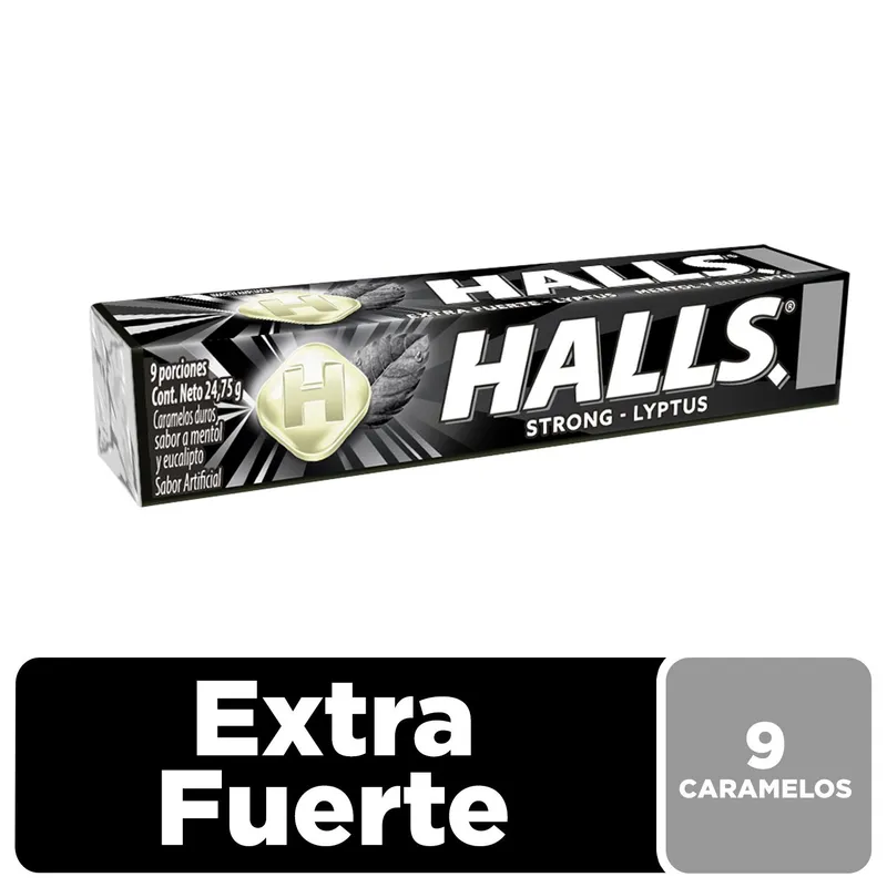 Halls Mentol Fuerte - 25 g