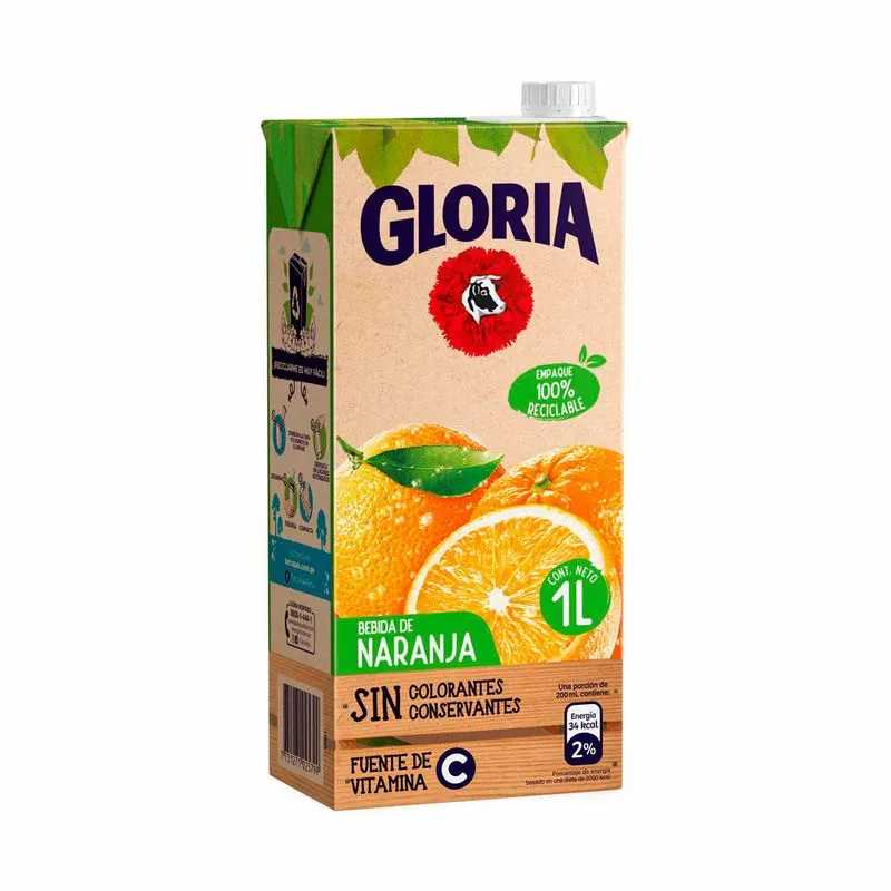 Gloria Bebida de Piña  1 lt