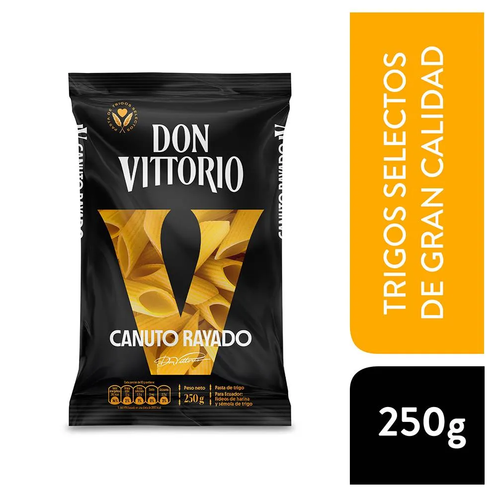 Don Vittorio Fideo Canuto Rayado - 250 g