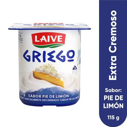 Yogurt Griego Pie de Limon -120 g