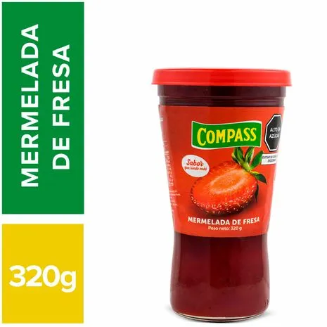 Mermelada Compass de Fresa - 320 g