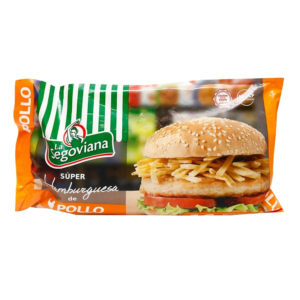 Hamburguesa de Pollo - Segoviana 14 uni