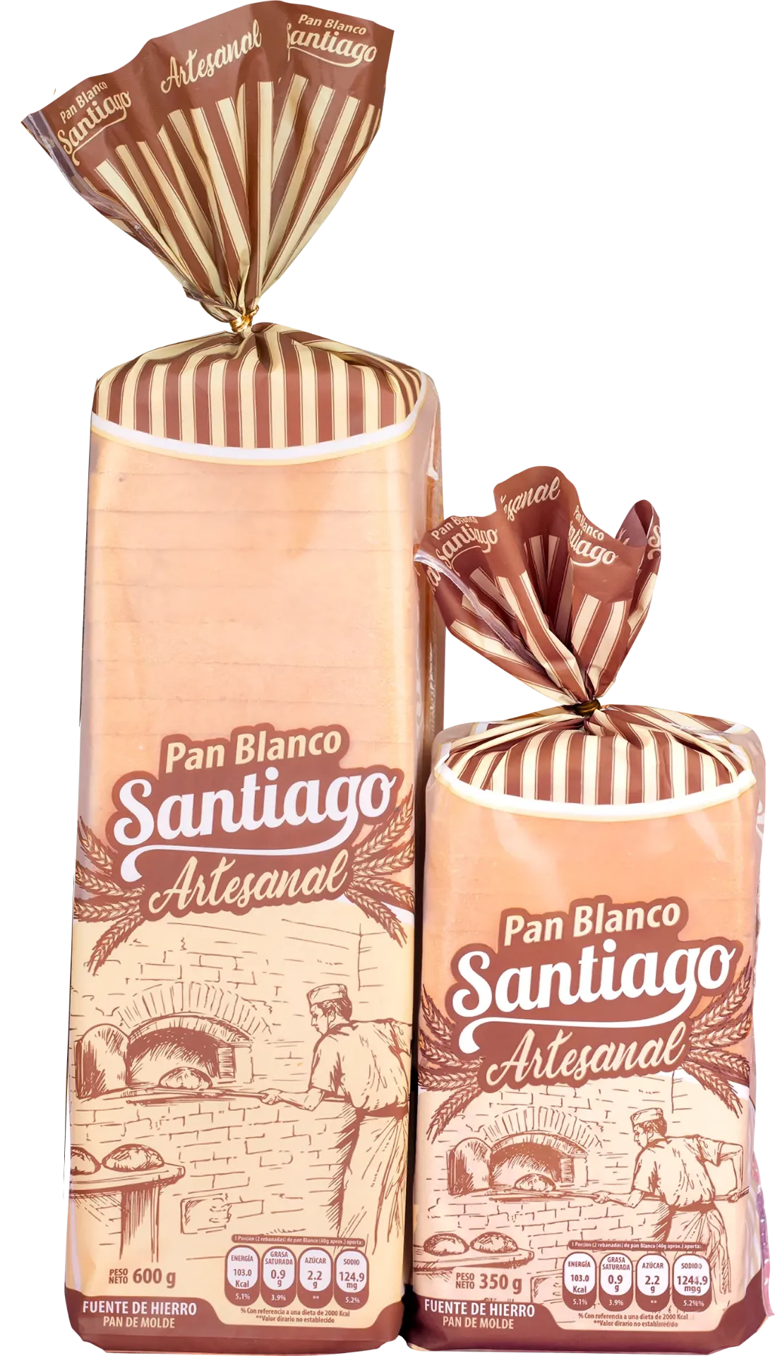 Pan Blanco Santiago - 600 g