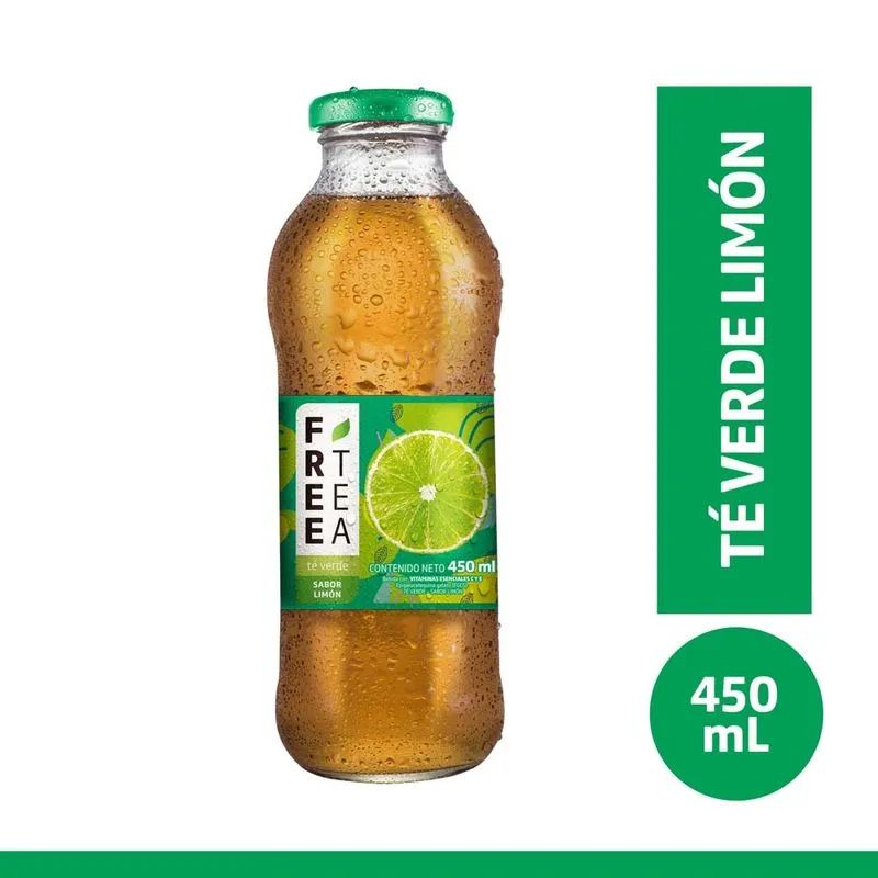 Free Tea Sabor Limón - 450 ml
