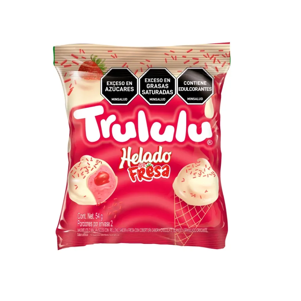 Helado De Fresa Trululu - 54g