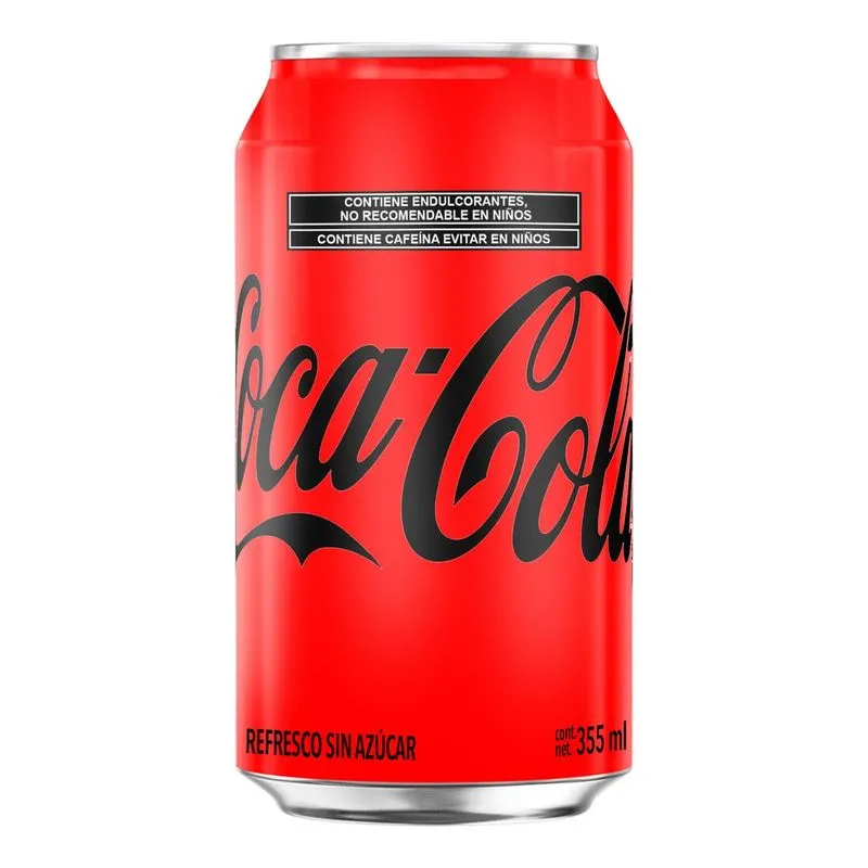 Coca Cola Zero Mundial - lata 355ml