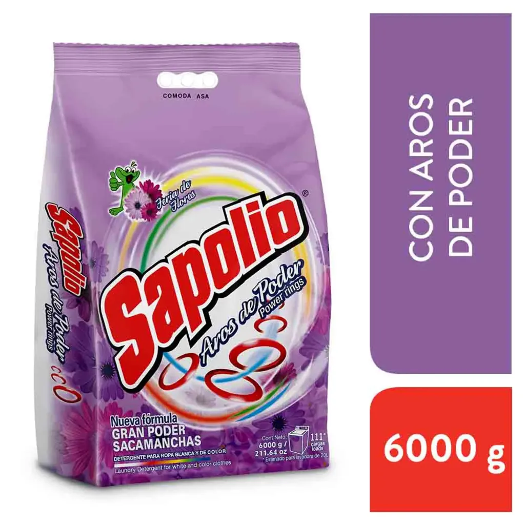 Detergente Sapolio Ropa Color  - 730 g