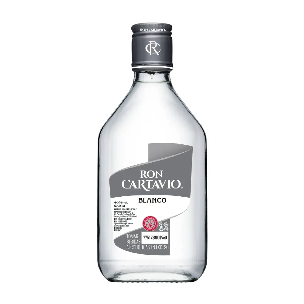 Ron Cartavio Blanco - 250 ml