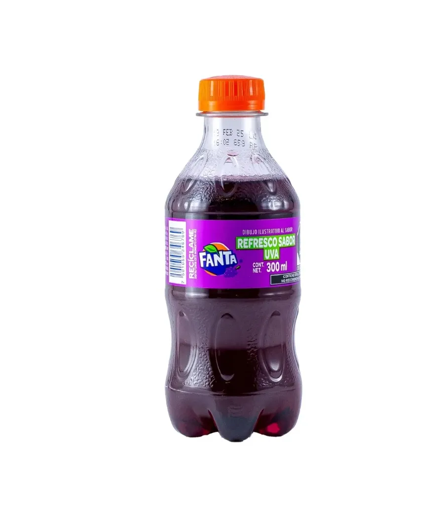 Fanta Sabor Uva - Botella 300 ml