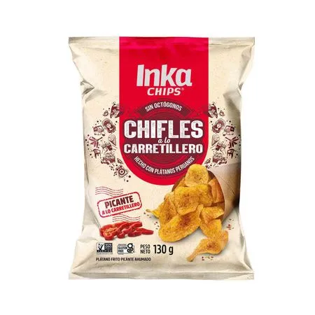 Inka Chips Chifles Sabor Picante - 130 g