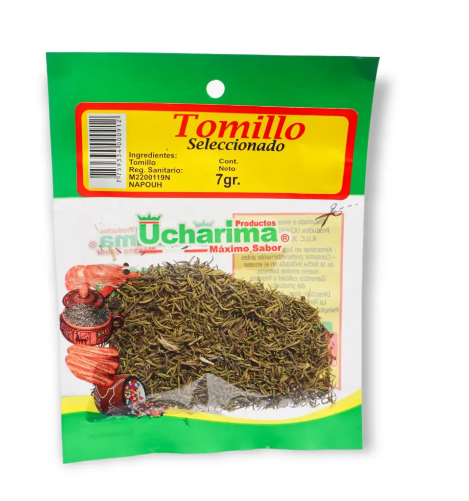 Tomillo Seleccionado Ucharima - 7 g