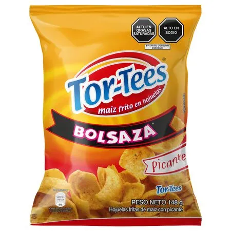 Tor-Tees Picante Bolsaza - 148 g