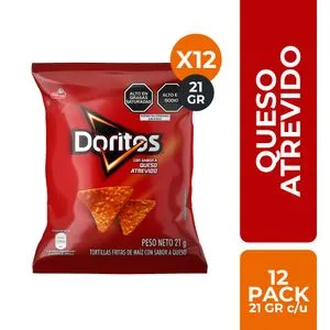 Doritos Queso Atrevido - 21 g