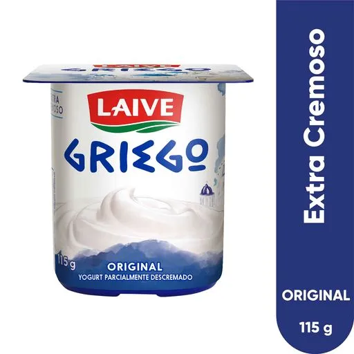 Yogurt Griego Original Vaso Laive - 115g