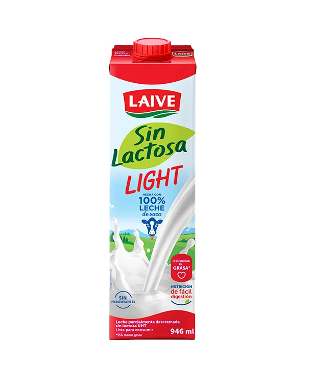 Bebida Sin Lactosa Laive Light - Caja 946 ml