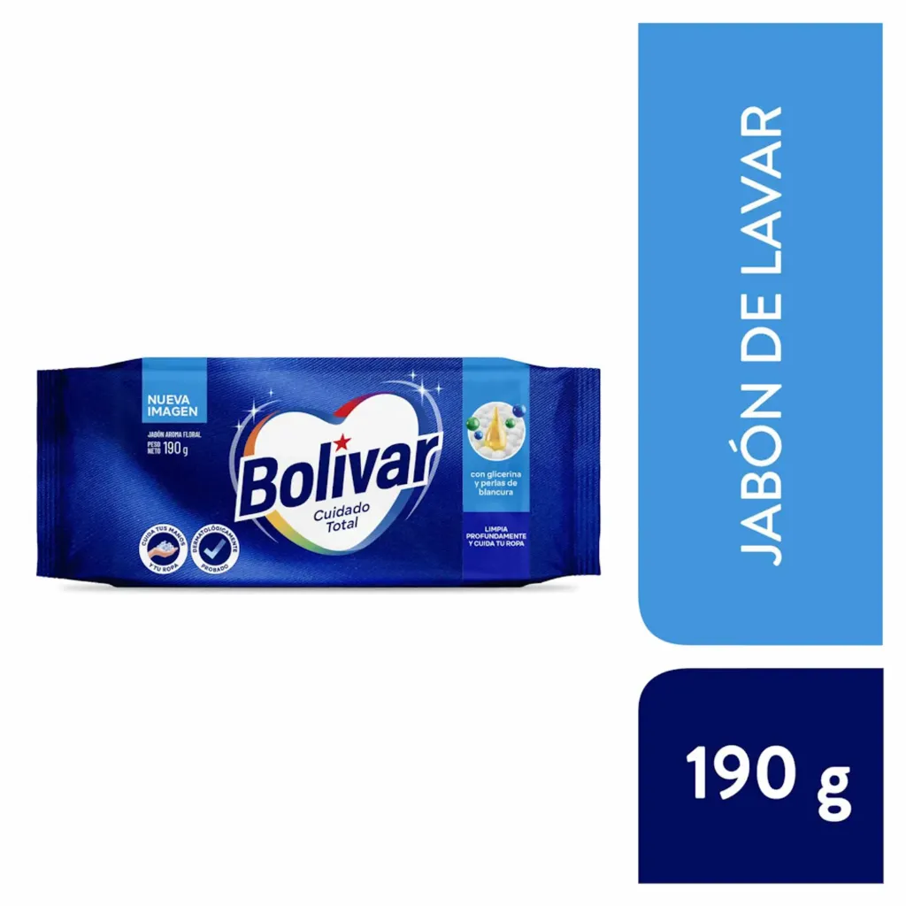 Jabón Bolivar Cuidado Total - 190 g