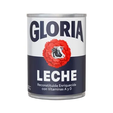 Leche Gloria Reconstituida - Lata 390 Gr