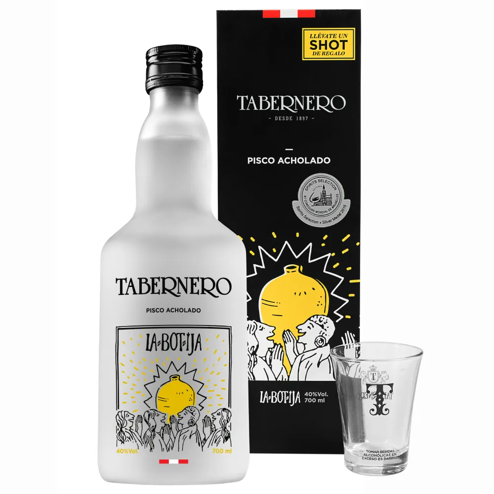 Pisco Tabernero La Botija - 700 ML 