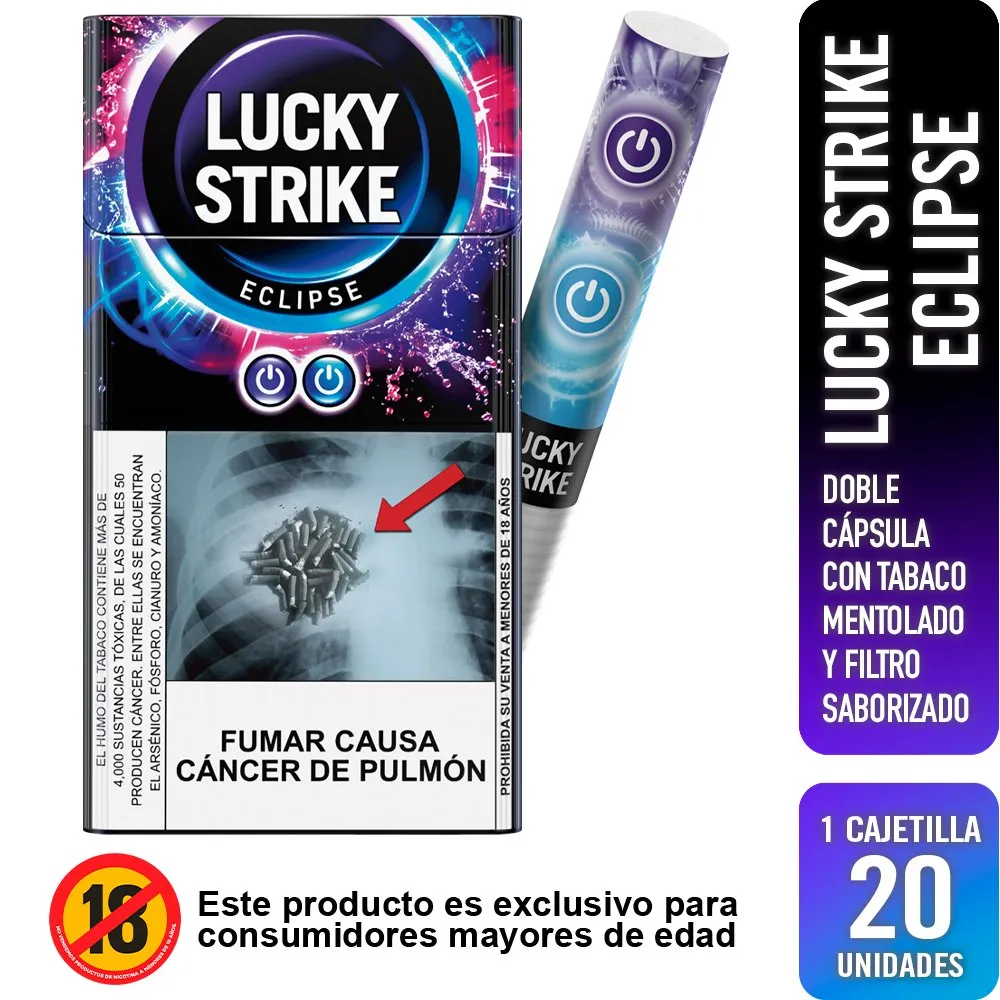 Lucky Strike Eclipse - 20 unidades