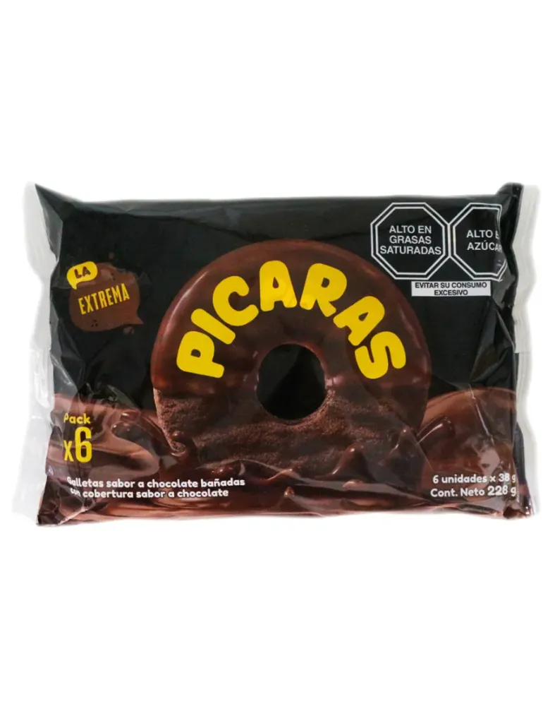 Galletas Picaras - 38 g (Chocolate)