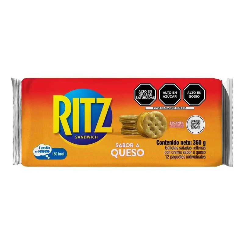 Galleta Ritz Sabor Queso - 30g