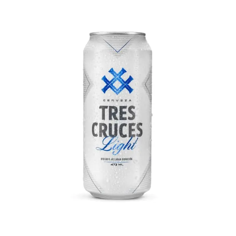 Cerveza Tres Cruces - Lata Light 473 ML 