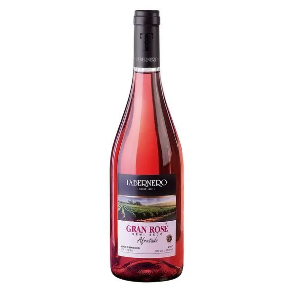 Vino Rosé TABERNERO Gran Rosé Semi Seco -Botella 750ml